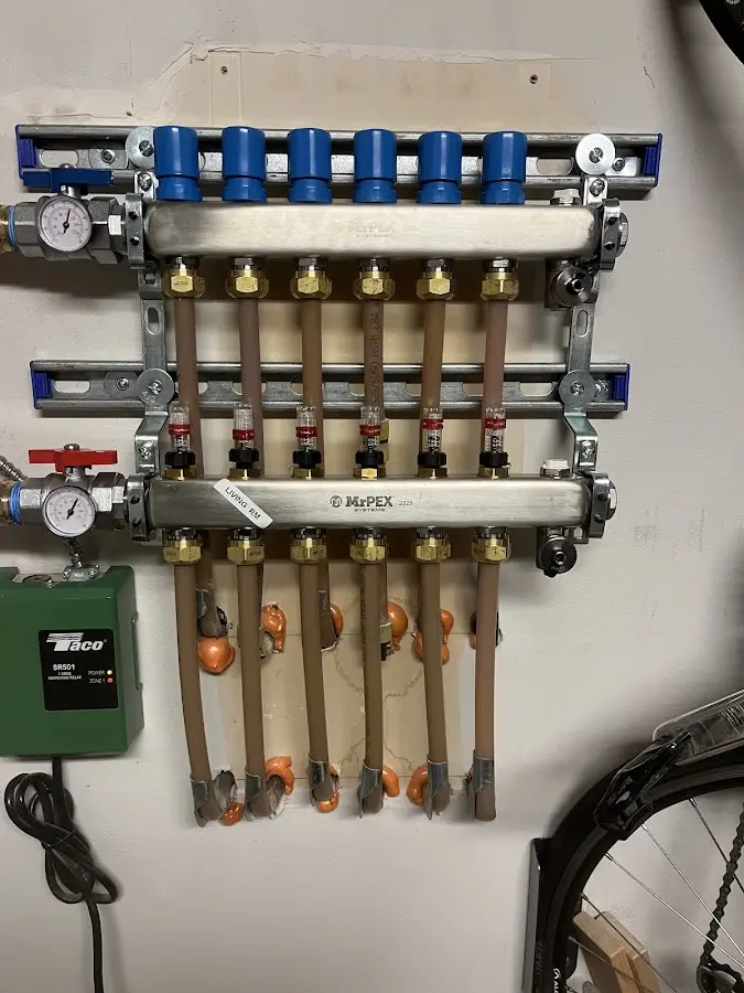 Plumber performing Water Heater Repair at a residential property in Somers Point